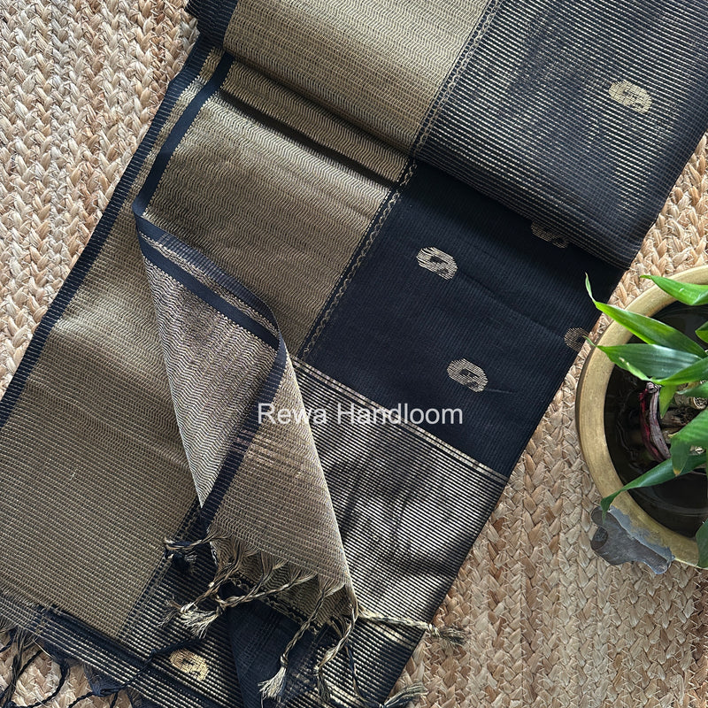 Maheshwari Tissue Butti Saree