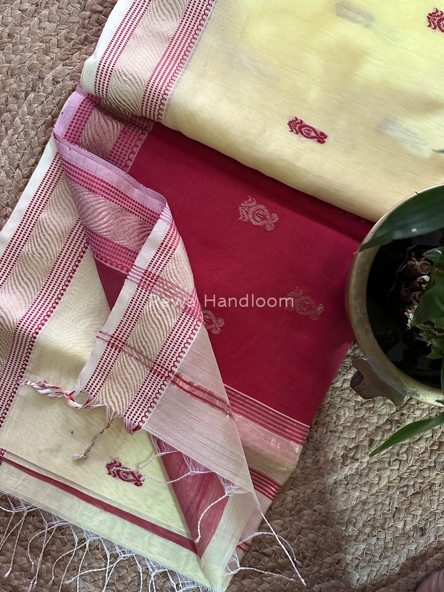 Maheshwari Zari Butti Saree