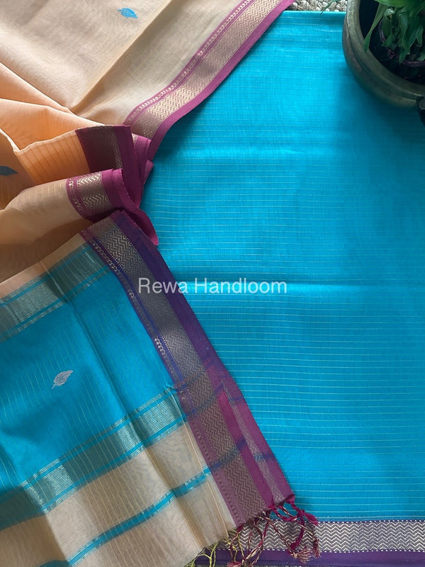 Maheshwari Motifs Top-Dupatta Set