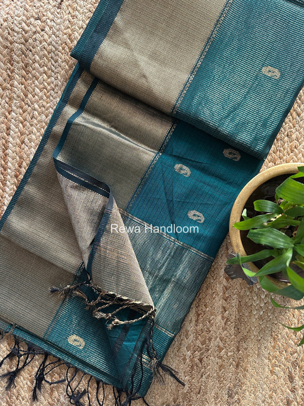 Maheshwari Tissue Butti Saree