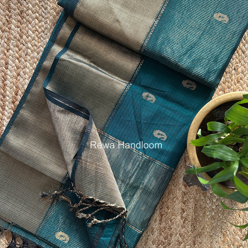 Maheshwari Tissue Butti Saree