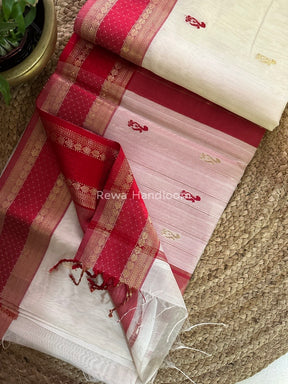 Maheshwari Zari Butti Saree