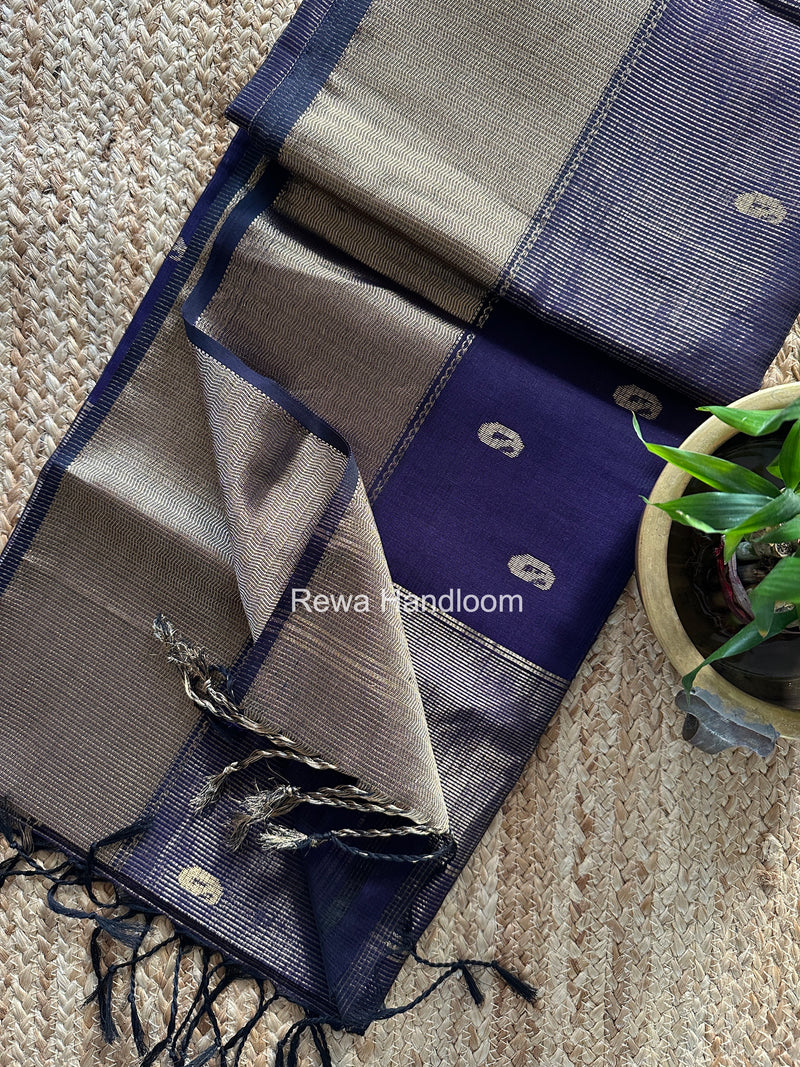 Maheshwari Tissue Butti Saree