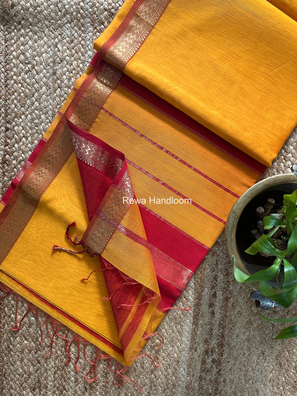 Maheshwari Rasta Lehar Saree