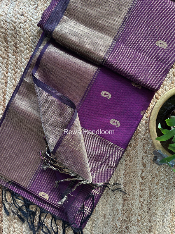 Maheshwari Tissue Butti Saree