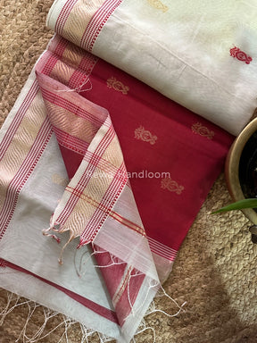 Maheshwari Zari Butti Saree