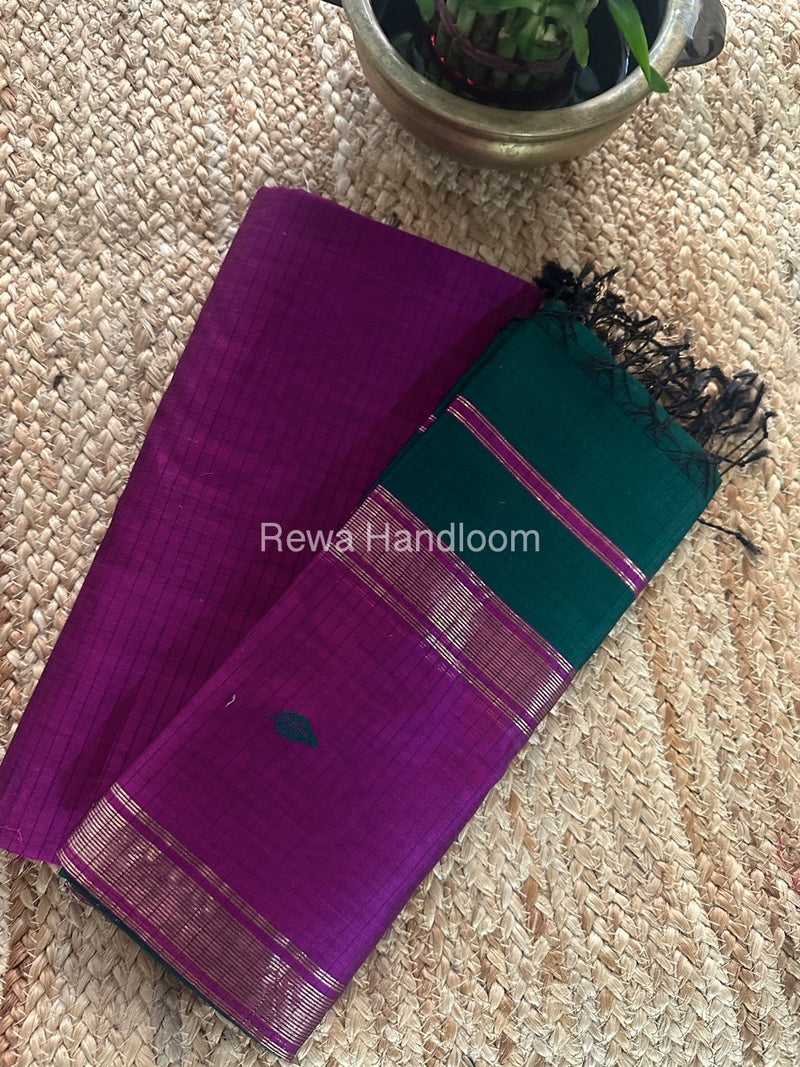 Maheshwari Top-Dupatta Set
