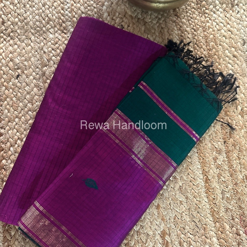 Maheshwari Top-Dupatta Set