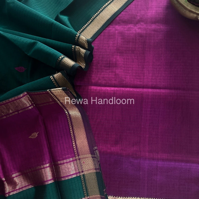 Maheshwari Motifs Top-Dupatta Set