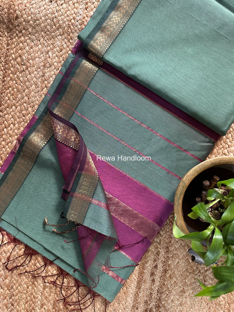 Maheshwari Rasta Lehar Saree RL031
