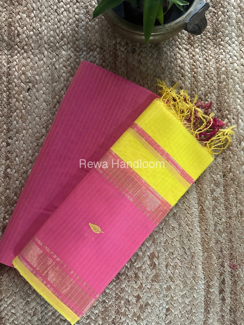 Maheshwari Top-Dupatta Set