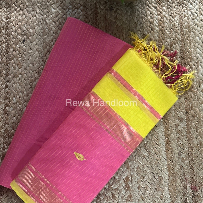 Maheshwari Top-Dupatta Set