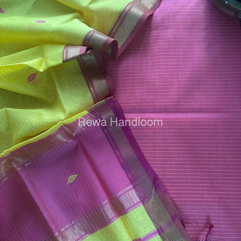 Maheshwari Motifs Top-Dupatta Set