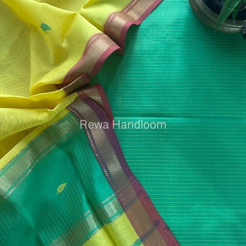 Maheshwari Motifs Top-Dupatta Set