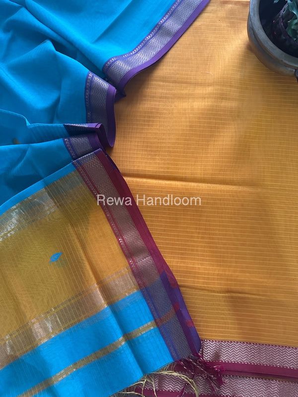 Maheshwari Motifs Top-Dupatta Set