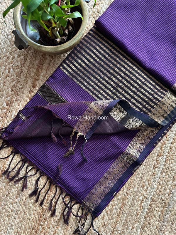 Maheshwari Garbha Reshami Silk Saree