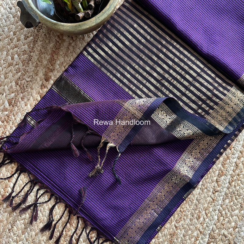 Maheshwari Garbha Reshami Silk Saree