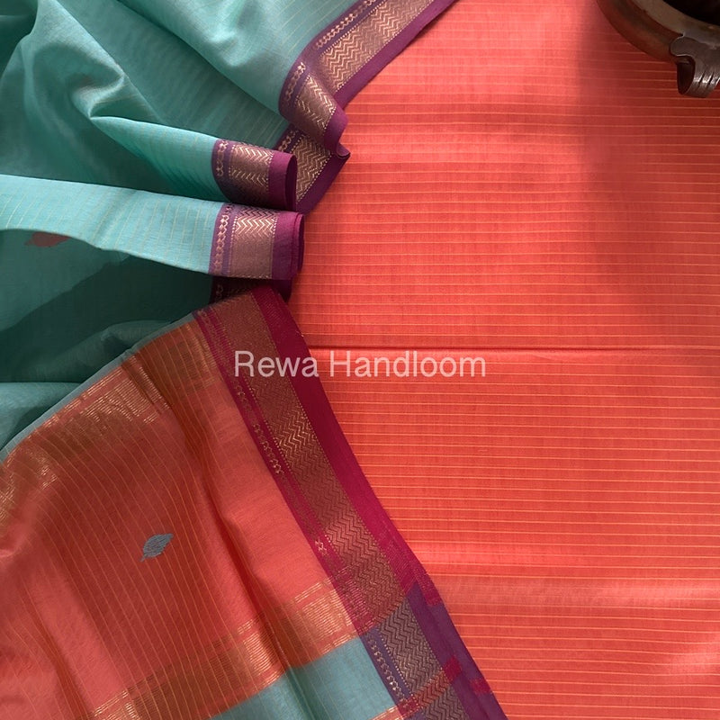 Maheshwari Motifs Top-Dupatta Set