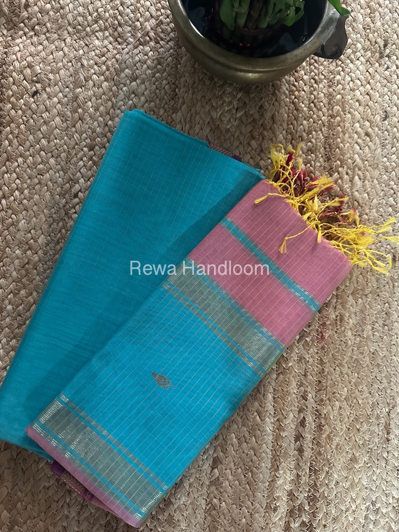 Maheshwari Top-Dupatta Set