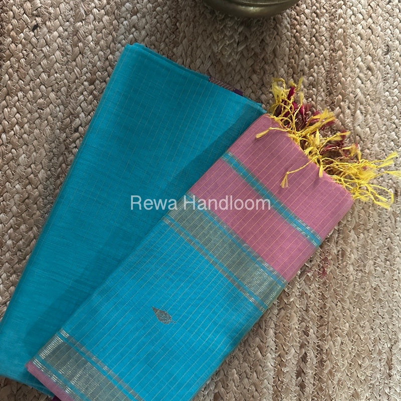 Maheshwari Top-Dupatta Set