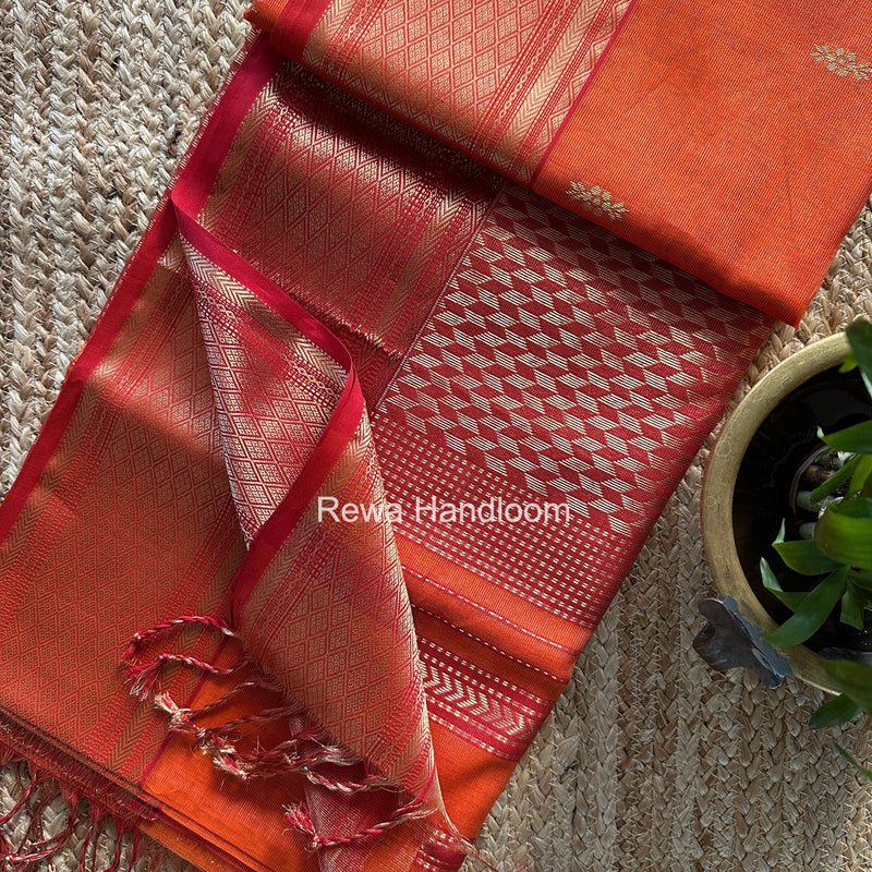 Maheshwari Tissue Rich Pallu Saree