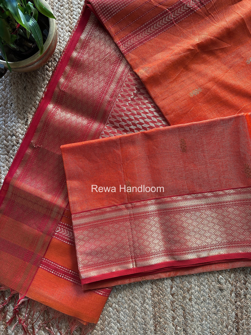 Tissue Rich Pallu Saree