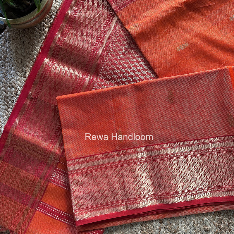 Tissue Rich Pallu Saree