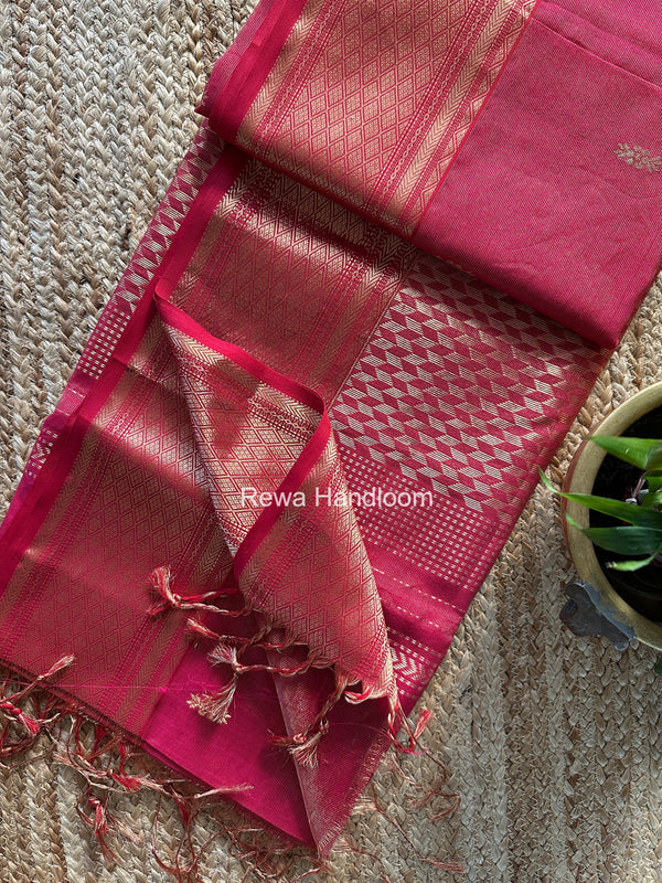 Maheshwari Tissue Rich Pallu Saree