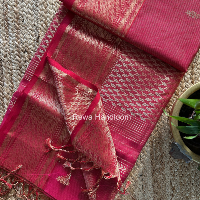 Maheshwari Tissue Rich Pallu Saree