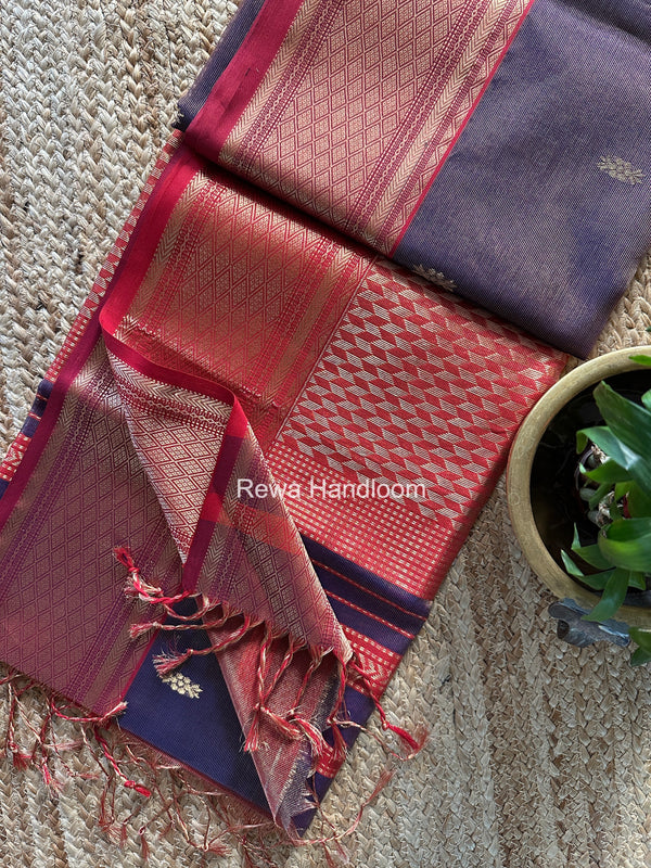 Maheshwari Tissue Rich Pallu Saree