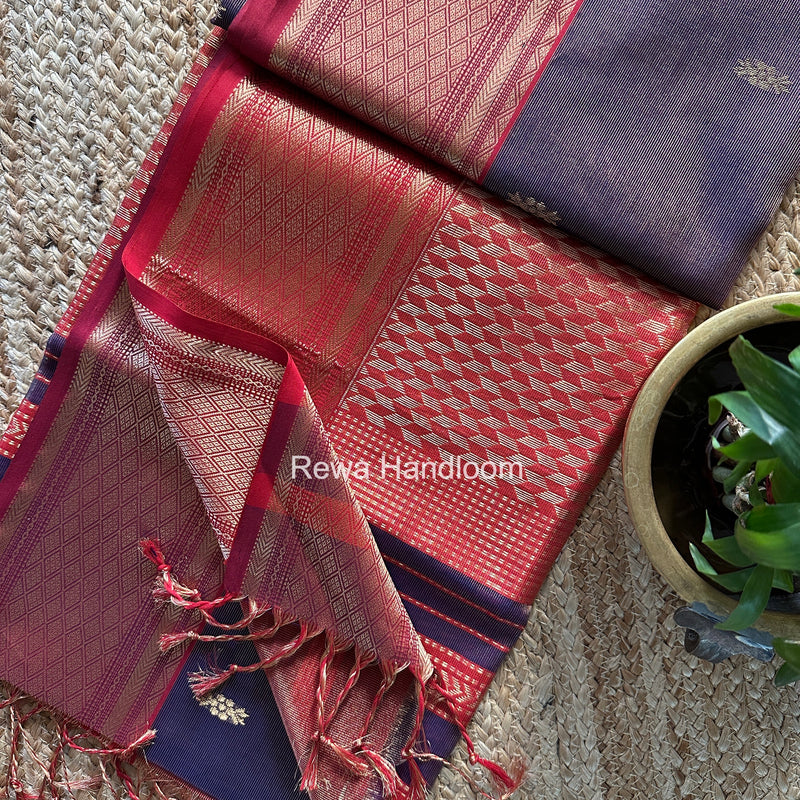 Maheshwari Tissue Rich Pallu Saree