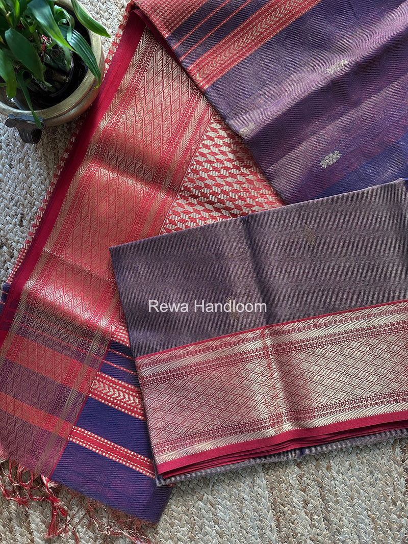 Tissue Rich Pallu Saree