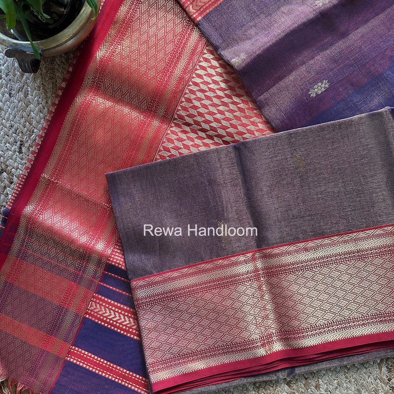 Tissue Rich Pallu Saree