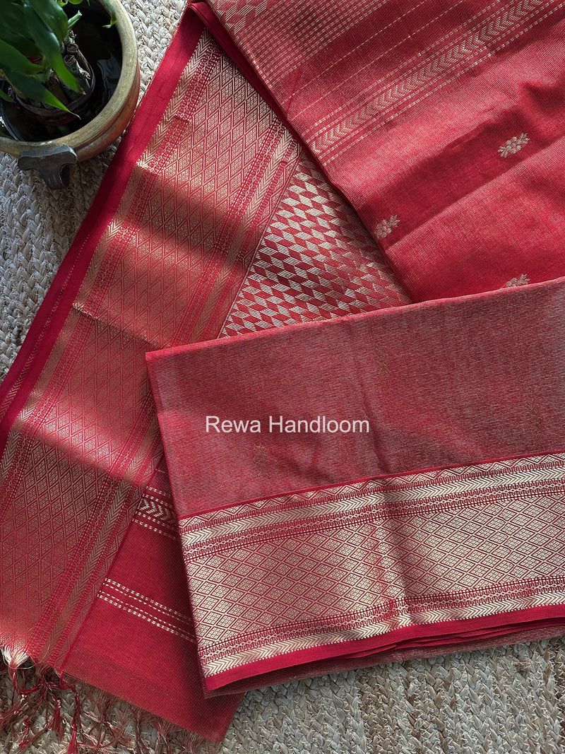 Tissue Rich Pallu Saree