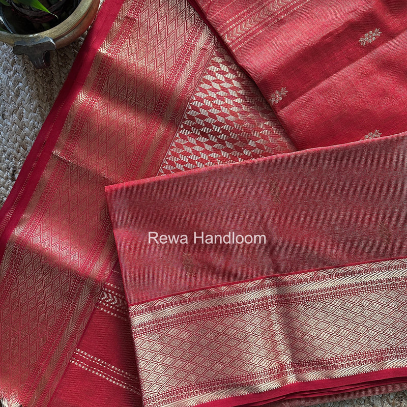Tissue Rich Pallu Saree