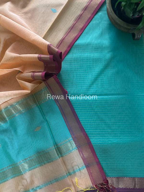 Maheshwari Motifs Top-Dupatta Set