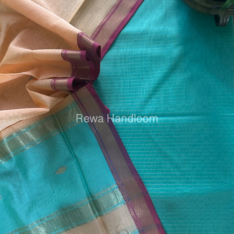Maheshwari Motifs Top-Dupatta Set