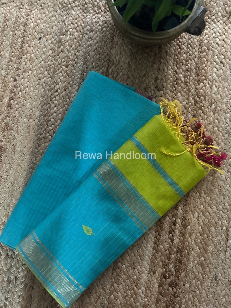 Maheshwari Top-Dupatta Set