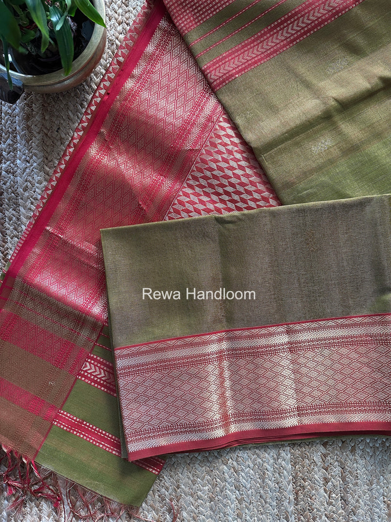 Tissue Rich Pallu Saree
