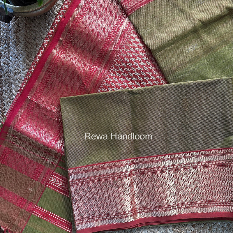 Tissue Rich Pallu Saree