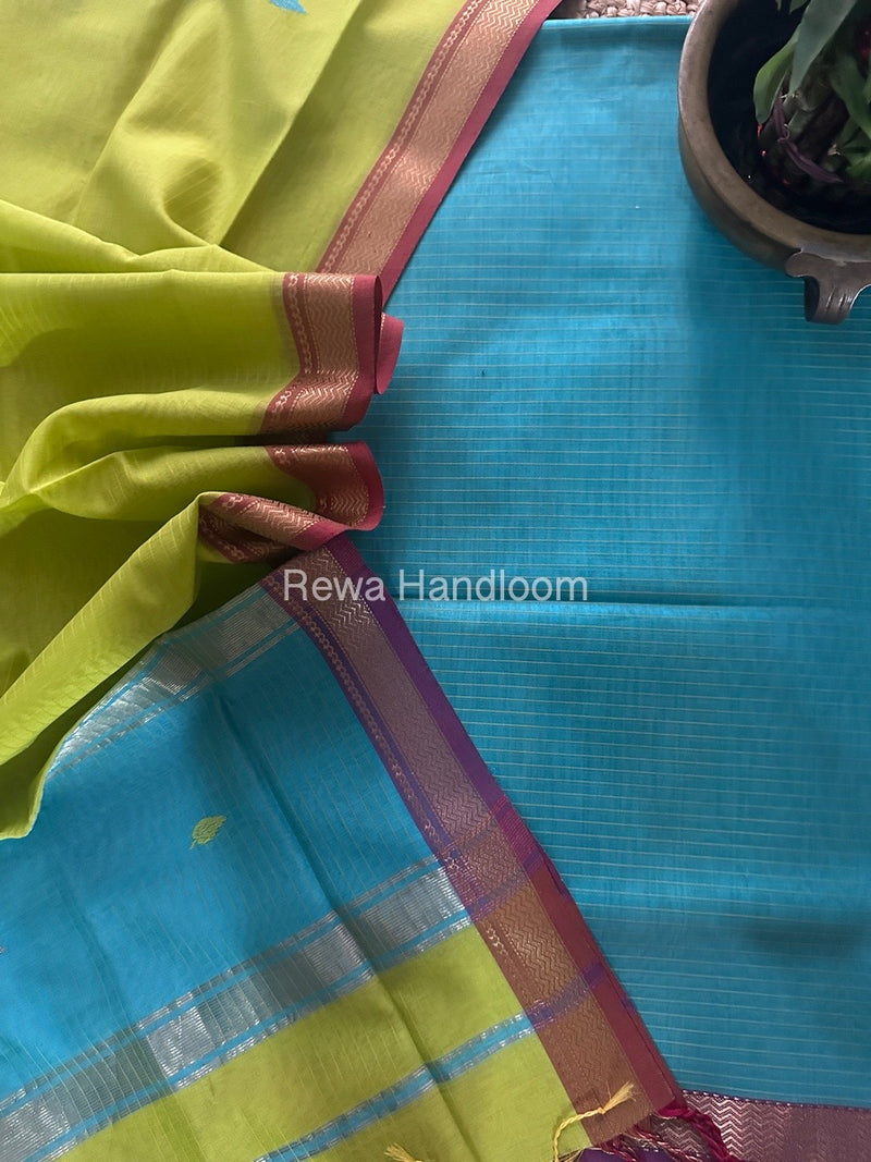 Maheshwari Motifs Top-Dupatta Set