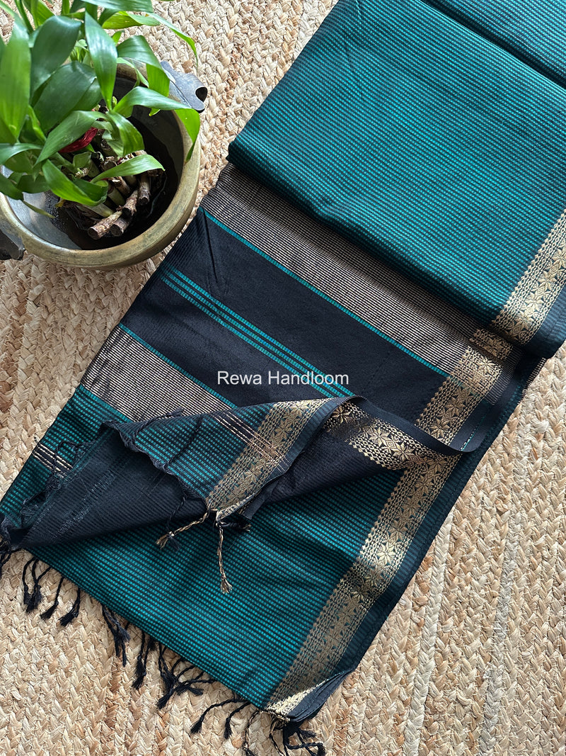 Maheshwari Garbha Reshami Silk Saree