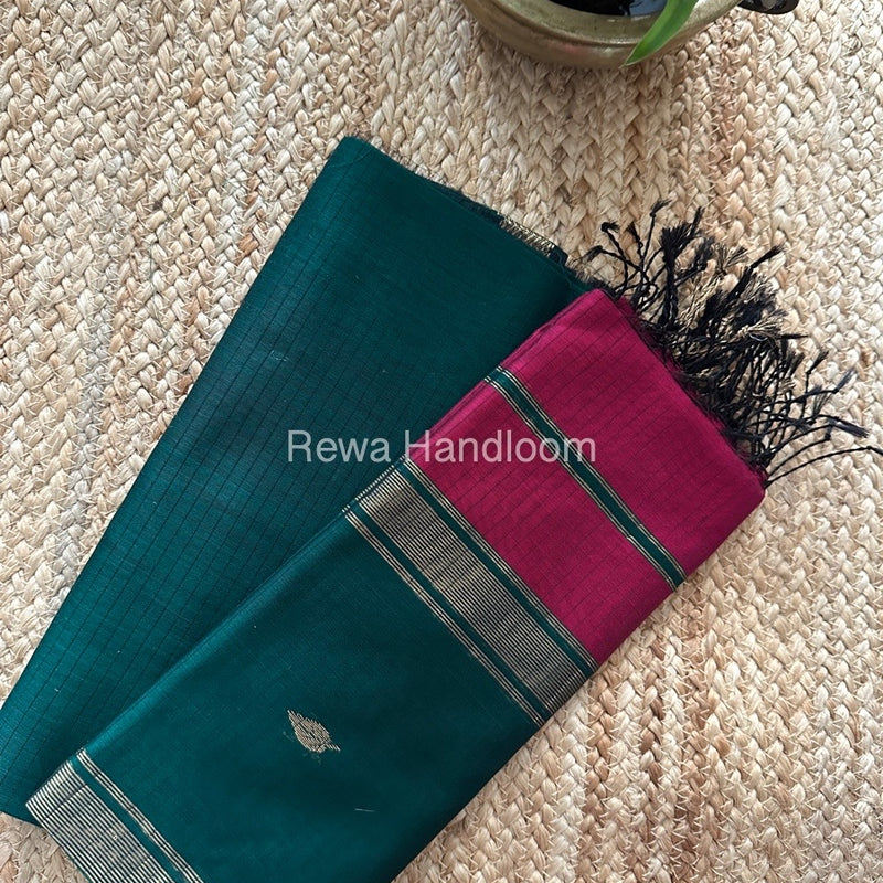 Maheshwari Top-Dupatta Set