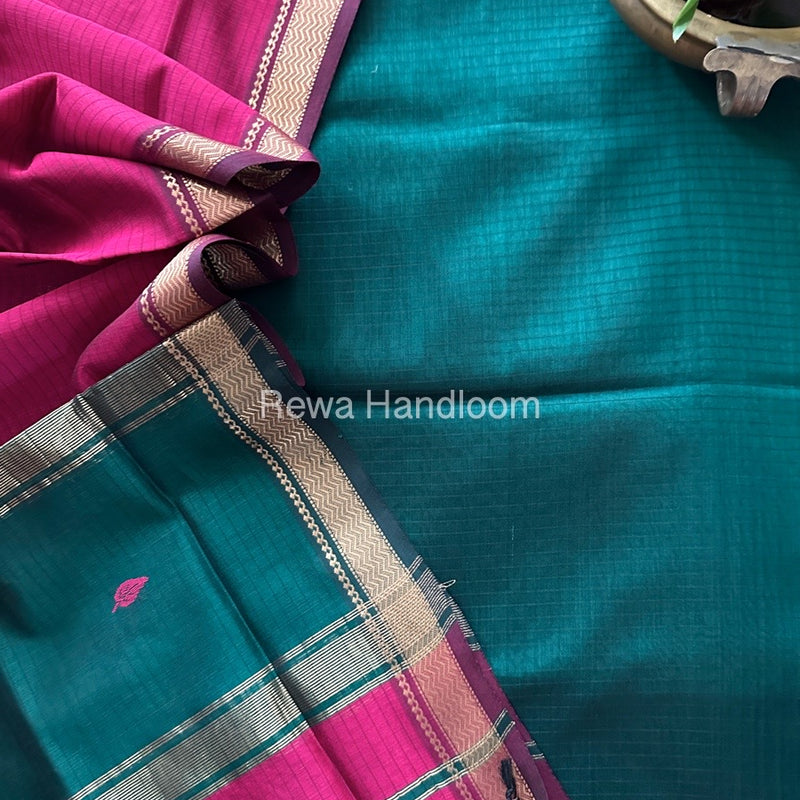 Maheshwari Motifs Top-Dupatta Set