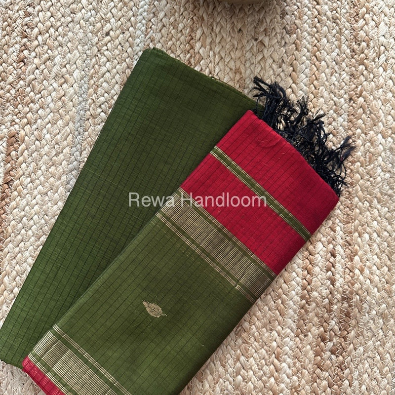 Maheshwari Top-Dupatta Set