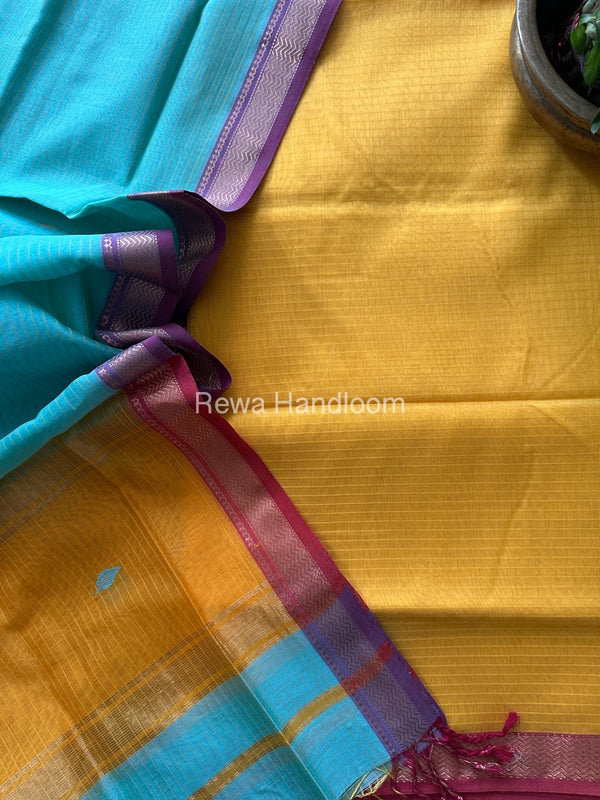 Maheshwari Motifs Top-Dupatta Set