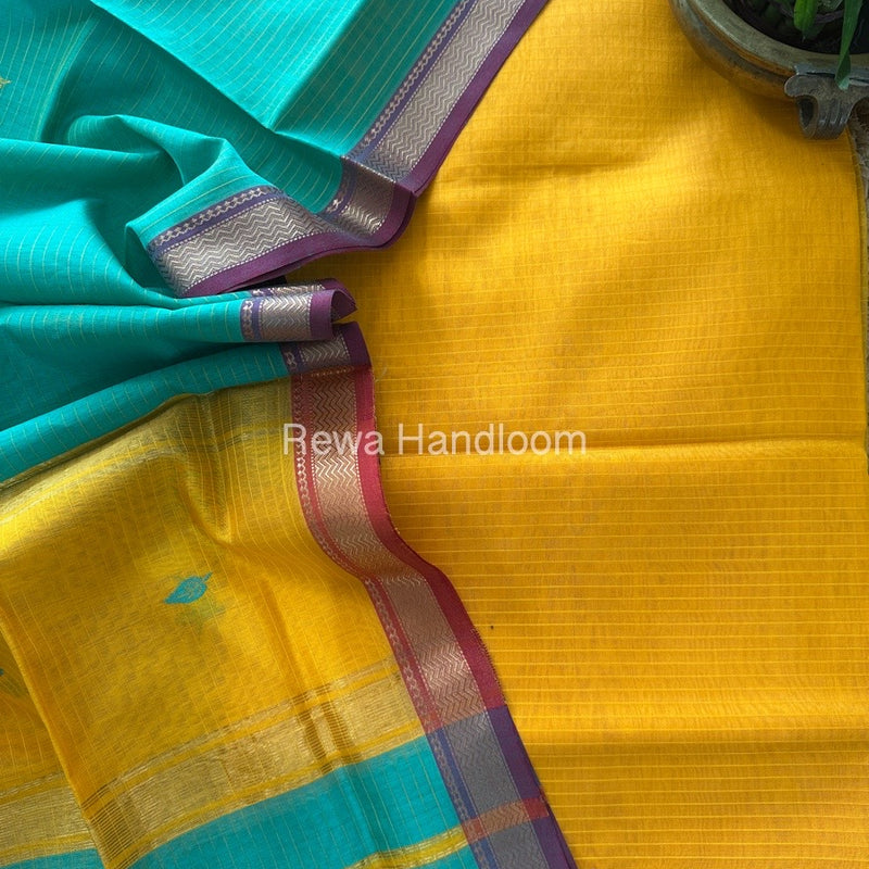 Maheshwari Motifs Top-Dupatta Set