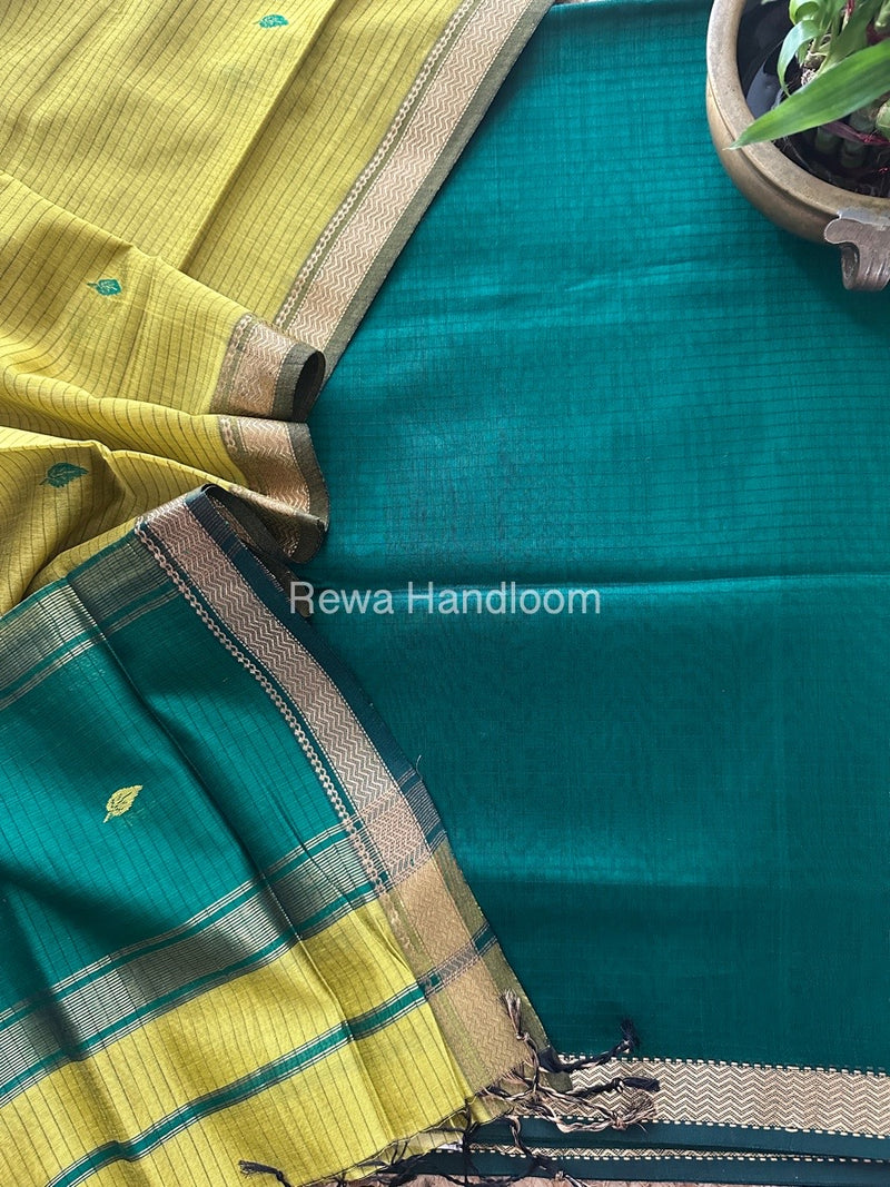 Maheshwari Motifs Top-Dupatta Set