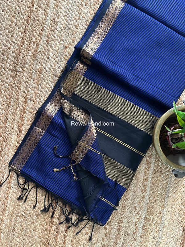 Maheshwari Garbha Reshami Silk Saree
