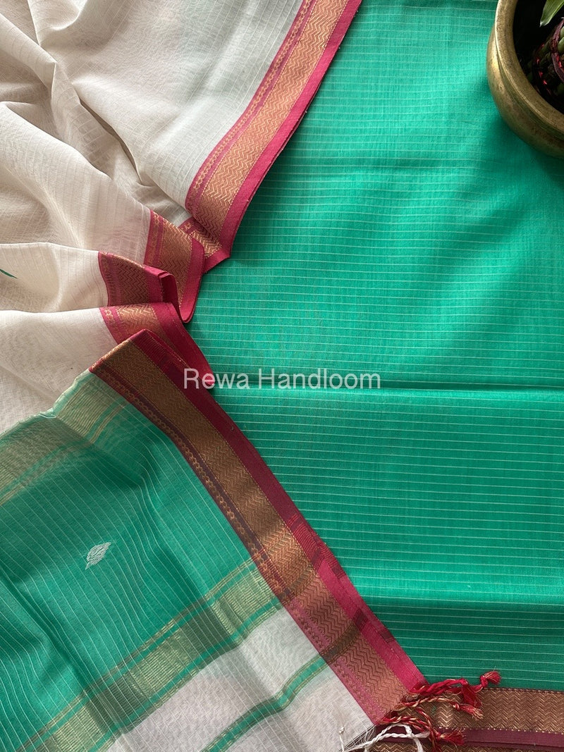 Maheshwari Motifs Top-Dupatta Set